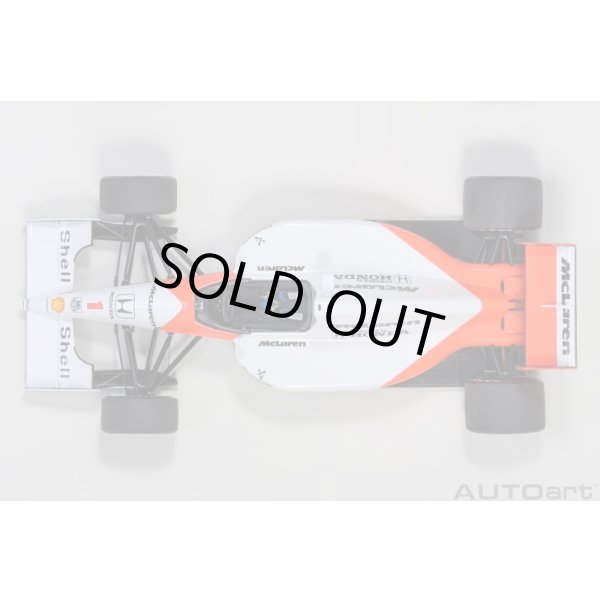画像7: AUTOart 1/18 McLaren Honda MP4/6 Japanese GP 1991 #1 (Ayrton Senna) With "McLaren" logo (7)
