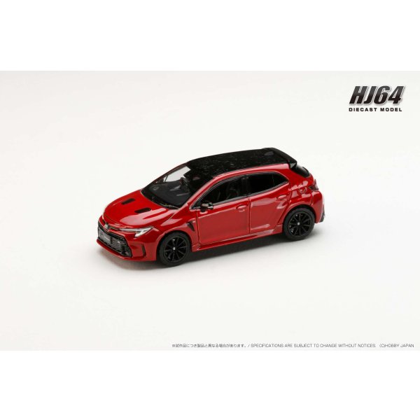 画像2: Hobby JAPAN 1/64 Toyota GR Corolla RZ Emotional Red II (2)