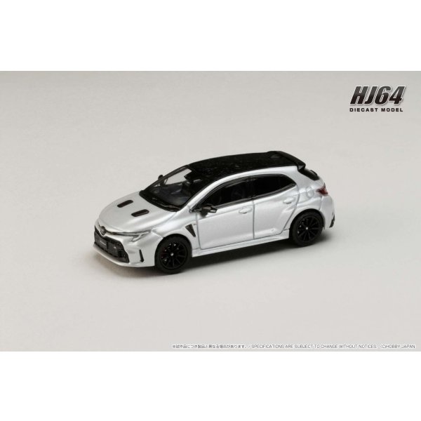 画像2: Hobby JAPAN 1/64 Toyota GR Corolla RZ Platinum White Pearl Mica (2)