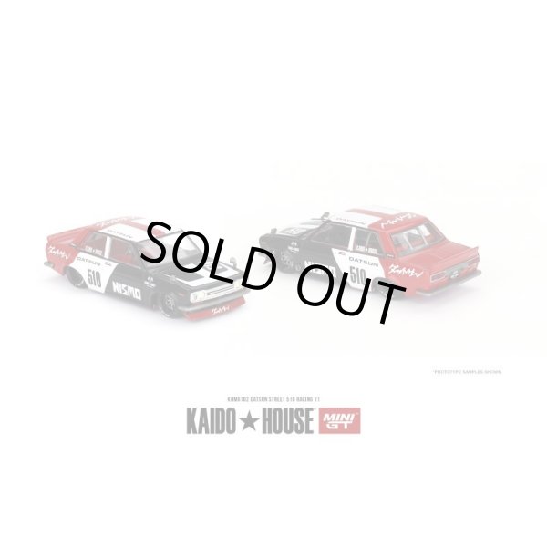 画像5: MINI GT 1/64 Datsun Street KAIDO 510 Racing V1 (LHD) (5)