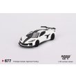 画像1: MINI GT 1/64 Chevrolet Corvette Z06 2023 Artic White (LHD) (1)