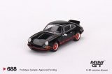 画像: MINI GT 1/64 Porsche 911 Carrera RS 2.7 Black/Red Livery (LHD)