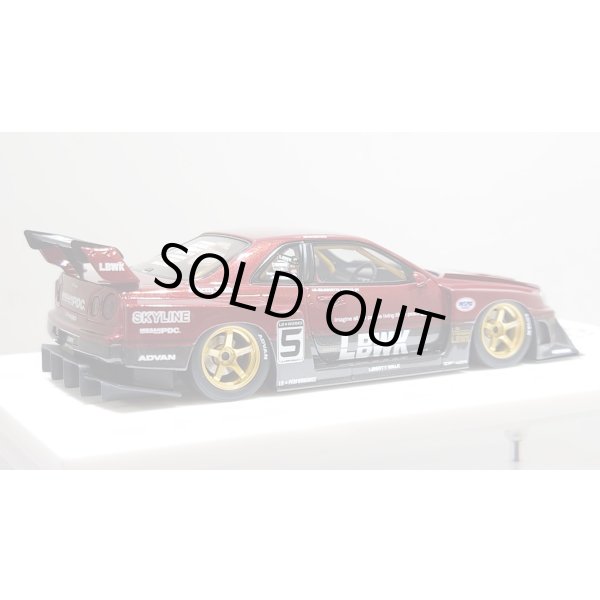 画像7: EIDOLON 1/43 LB-ER34 Super Silhouette SKYLINE Vino Rosso / Gummetallic Tow-tone color Limited 32 pcs. (7)