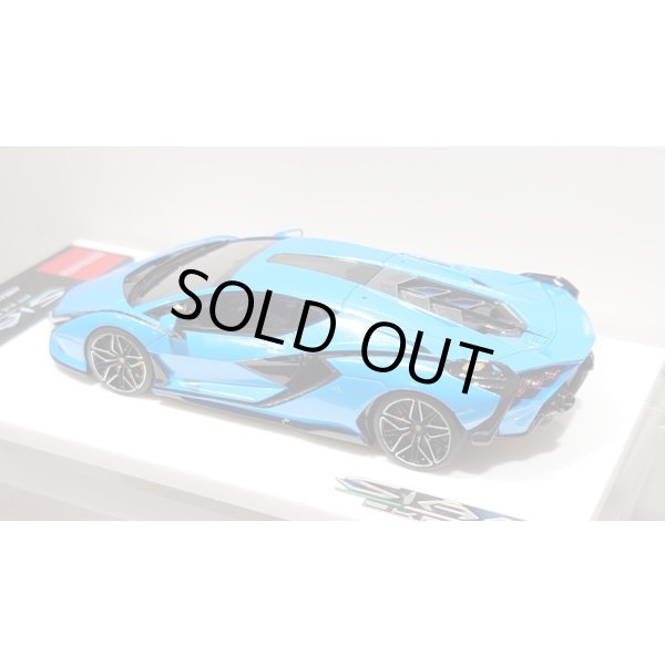 画像12: EIDOLON 1/43 Lamborghini Sian FKP 37 2019 Azzurro Pearl Limited 35 pcs. (12)