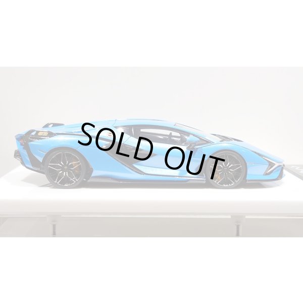 画像6: EIDOLON 1/43 Lamborghini Sian FKP 37 2019 Azzurro Pearl Limited 35 pcs. (6)