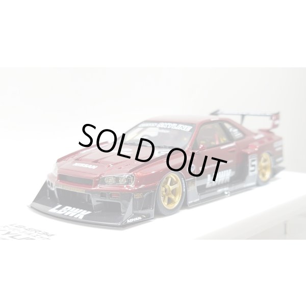 画像9: EIDOLON 1/43 LB-ER34 Super Silhouette SKYLINE Vino Rosso / Gummetallic Tow-tone color Limited 32 pcs. (9)
