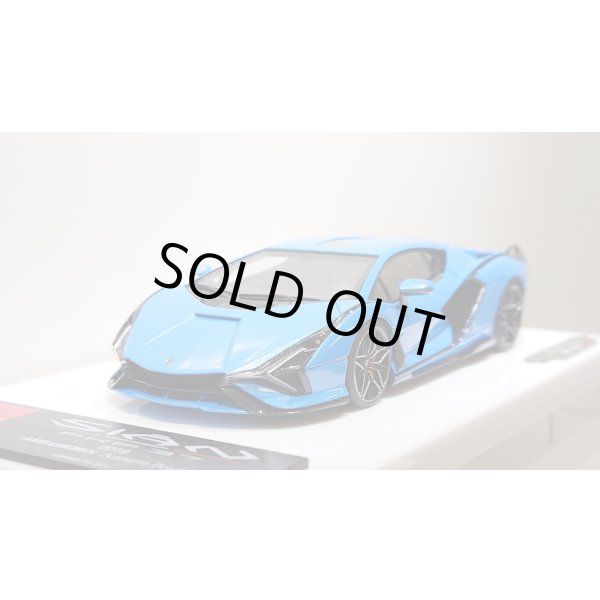 画像9: EIDOLON 1/43 Lamborghini Sian FKP 37 2019 Azzurro Pearl Limited 35 pcs. (9)