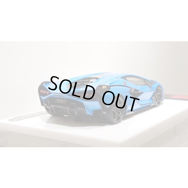 画像10: EIDOLON 1/43 Lamborghini Sian FKP 37 2019 Azzurro Pearl Limited 35 pcs. (10)