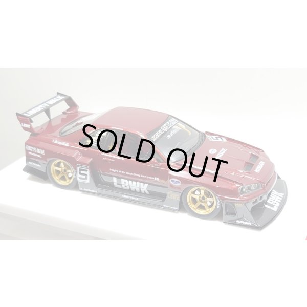 画像11: EIDOLON 1/43 LB-ER34 Super Silhouette SKYLINE Vino Rosso / Gummetallic Tow-tone color Limited 32 pcs. (11)