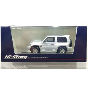 Hi-Story 1/43 – Mitsubishi Mirage Cyborg-R (1992) – Modellino Auto Scala Grigio Corsica – HS429GY