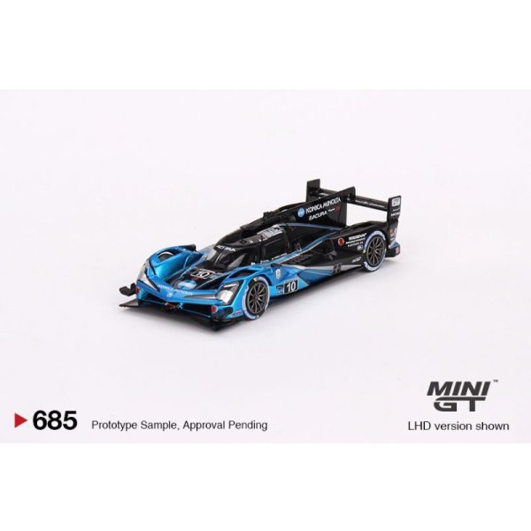 画像1: MINI GT 1/64 Acura ARX-06 GTP IMSA Daytona 24 Hours 2023 #10 Konica Minolta Acura (LHD) (1)