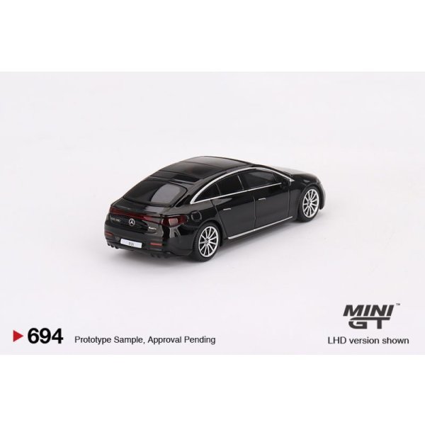 画像3: MINI GT 1/64 Mercedes-Benz EQS 580 4MATIC Black (RHD) (3)