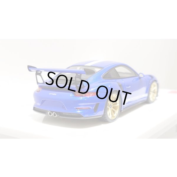 画像10: EIDOLON 1/43 Porsche 911 (991.2) GT3 RS 2018 Lobellia Blue with Body Stirpes Limited 32 pcs. (10)