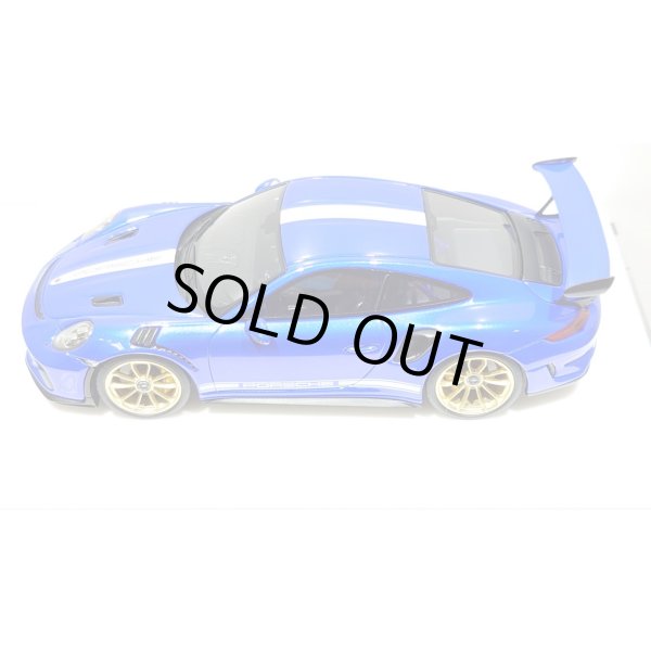 画像4: EIDOLON 1/43 Porsche 911 (991.2) GT3 RS 2018 Lobellia Blue with Body Stirpes Limited 32 pcs. (4)