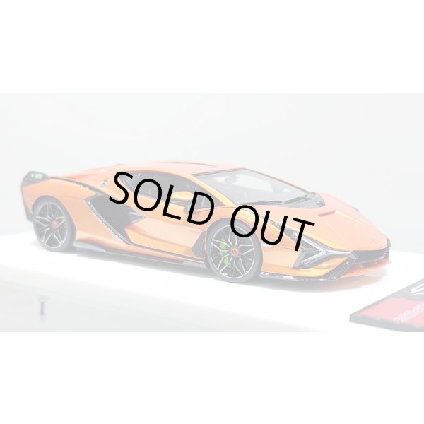 画像5: EIDOLON 1/43 Lamborghini Sian FKP 37 2019 Arancio Pearl Limited 35 pcs. (5)