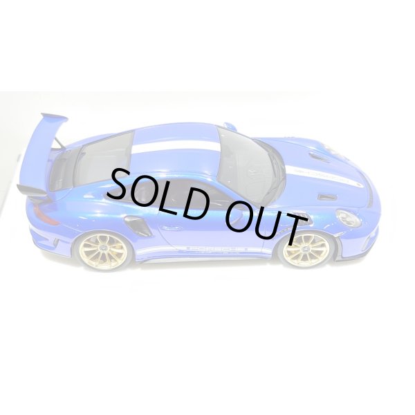 画像8: EIDOLON 1/43 Porsche 911 (991.2) GT3 RS 2018 Lobellia Blue with Body Stirpes Limited 32 pcs. (8)