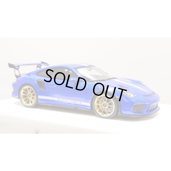 画像5: EIDOLON 1/43 Porsche 911 (991.2) GT3 RS 2018 Lobellia Blue with Body Stirpes Limited 32 pcs. (5)