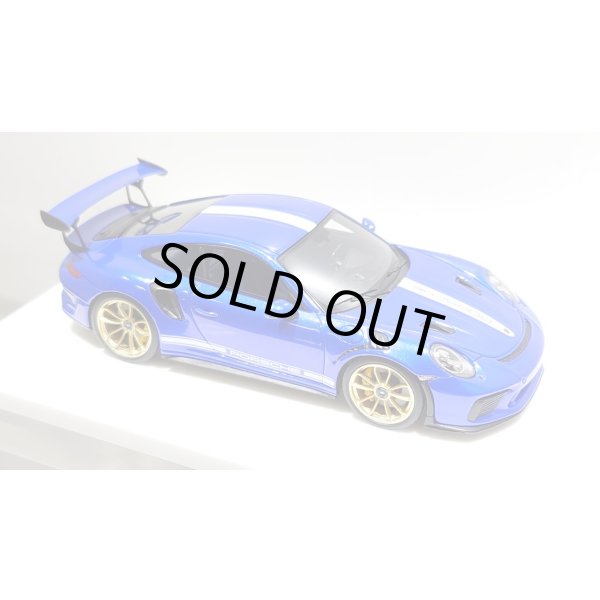 画像11: EIDOLON 1/43 Porsche 911 (991.2) GT3 RS 2018 Lobellia Blue with Body Stirpes Limited 32 pcs. (11)