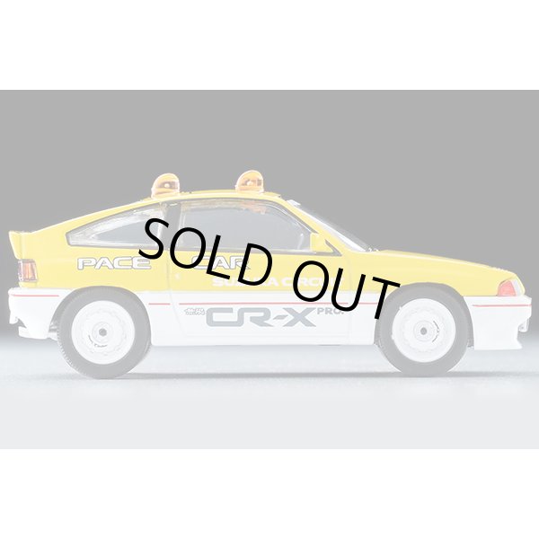 画像4: TOMYTEC 1/64 Limited Vintage Neo Honda Ballade Sports CR-X MUGEN CR-X PRO Suzuka Circuit Pace Car (Yellow/White) (4)