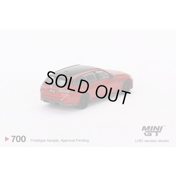 画像2: MINI GT 1/64 BMW M3 Competition Touring (G81) Toronto Red Metallic (RHD) (2)