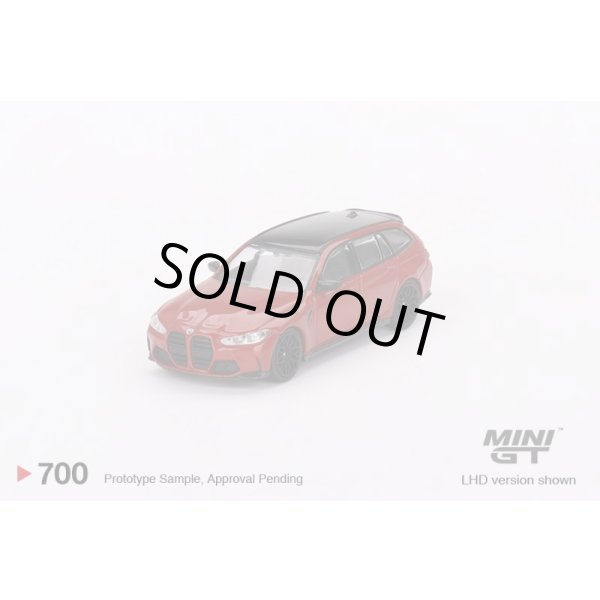 画像1: MINI GT 1/64 BMW M3 Competition Touring (G81) Toronto Red Metallic (RHD) (1)