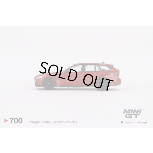 画像3: MINI GT 1/64 BMW M3 Competition Touring (G81) Toronto Red Metallic (RHD) (3)
