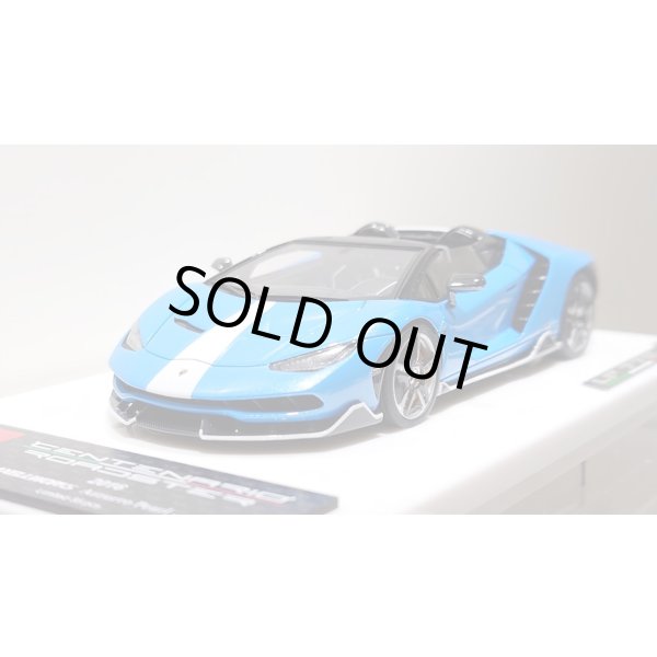 画像9: EIDOLON 1/43 Lamborghini Centenario Roadster 2016 Azzurro Pearl Limited 35 pcs. (9)