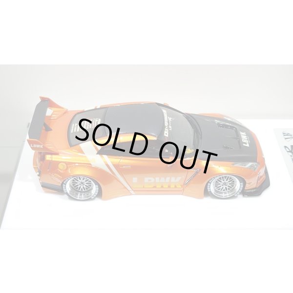 画像8: EIDOLON 1/43 LB WORKS R35 GT-R Type 1.5 (LB Shilhouette Wing) Arancio Pearl Limited 32 pcs. (8)