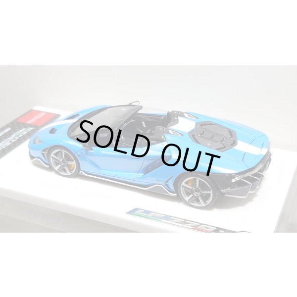 画像12: EIDOLON 1/43 Lamborghini Centenario Roadster 2016 Azzurro Pearl Limited 35 pcs. (12)