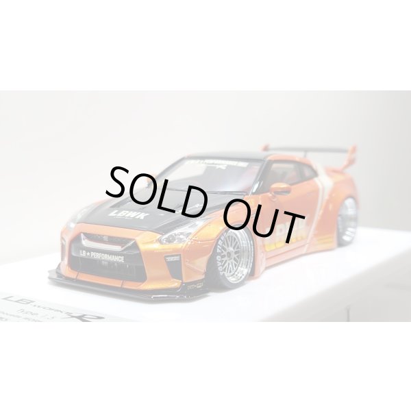 画像9: EIDOLON 1/43 LB WORKS R35 GT-R Type 1.5 (LB Shilhouette Wing) Arancio Pearl Limited 32 pcs. (9)