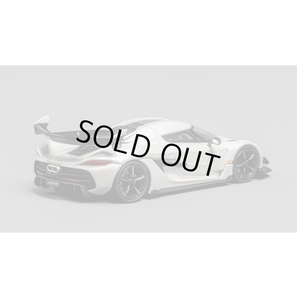 画像2: CM MODEL 1/64 Koenigsegg Jesko Attack Pearl White (2)