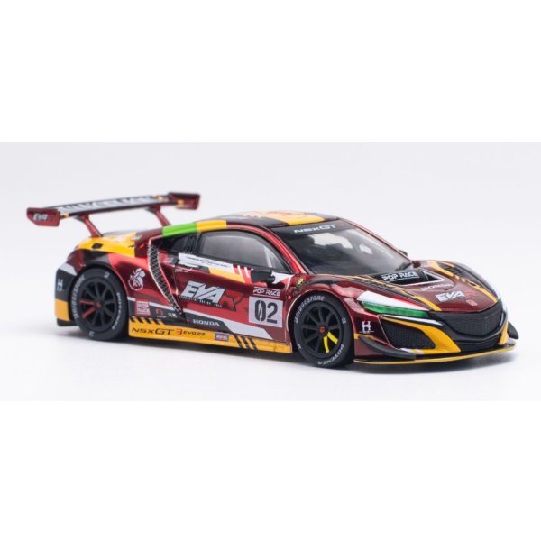 画像6: POP RACE 1/64 HONDA NSX GT3 EVO22 EVA RT PRODUCTION MODEL-02 (6)