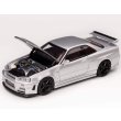 画像3: MOTORHELIX 1/64 Nissan Skyline GT-R R34 Z-TUNE Z-Tune Silver (3)