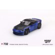 画像1: MINI GT 1/64 Nissan Z LB★NATION WORKS Seiran Blue (LHD) [Blister Packaging] (1)