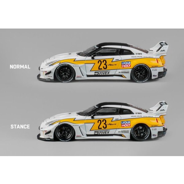 画像3: CM MODEL 1/64 Nissan LB-WORKS GT35RR Super Silhouette No.23 (3)