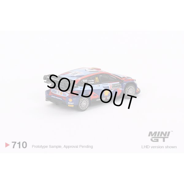 画像2: MINI GT 1/64 Hyundai i20 N Rally1 Monte Carlo Rally 3rd place car #11 (LHD) (2)