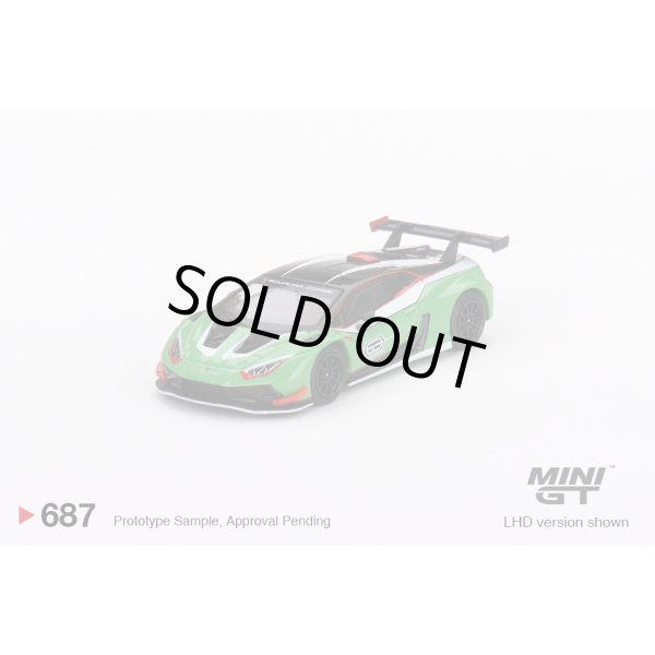 画像1: MINI GT 1/64 Lamborghini Huracan GT3 EVO2 Presentation (LHD) (1)