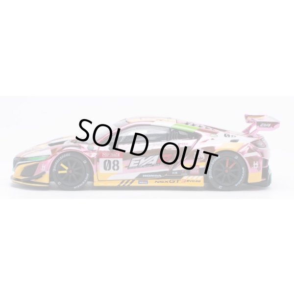 画像2: POP RACE 1/64 HONDA NSX GT3 EVO22 EVA RT PRODUCTION MODEL CUSTOM TYPE-08 (2)