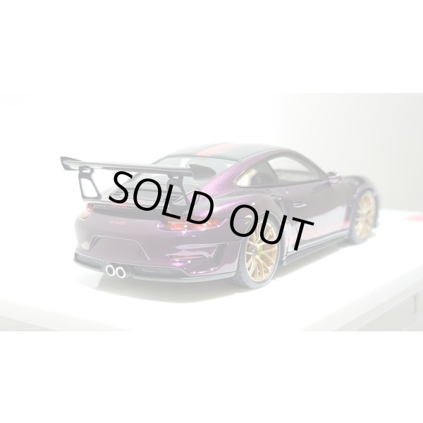 画像10: EIDOLON 1/43 Porsche 911 (991.2) GT3 RS Weissach package 2018 Alba Cielo with Body Stirpes Limited 33 pcs. (10)