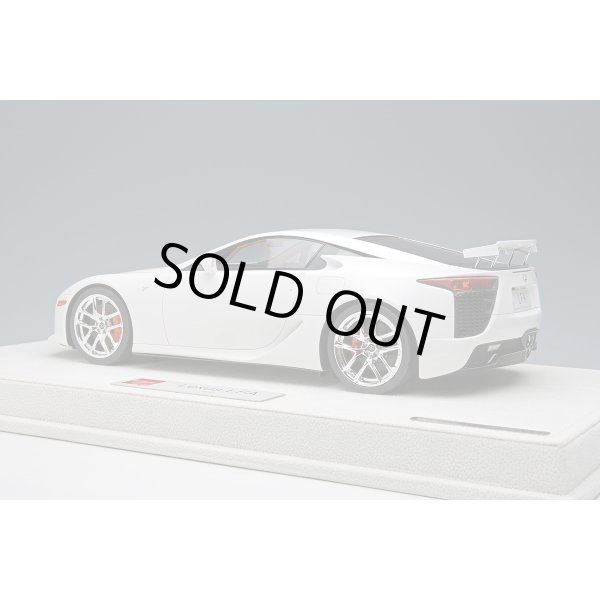 画像3: EIDOLON 1/18 Lexus LFA 2010 Rear Wing up Whitest White Limited 50 pcs. (3)