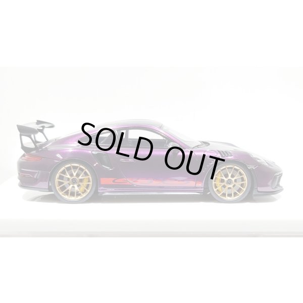 画像6: EIDOLON 1/43 Porsche 911 (991.2) GT3 RS Weissach package 2018 Alba Cielo with Body Stirpes Limited 33 pcs. (6)