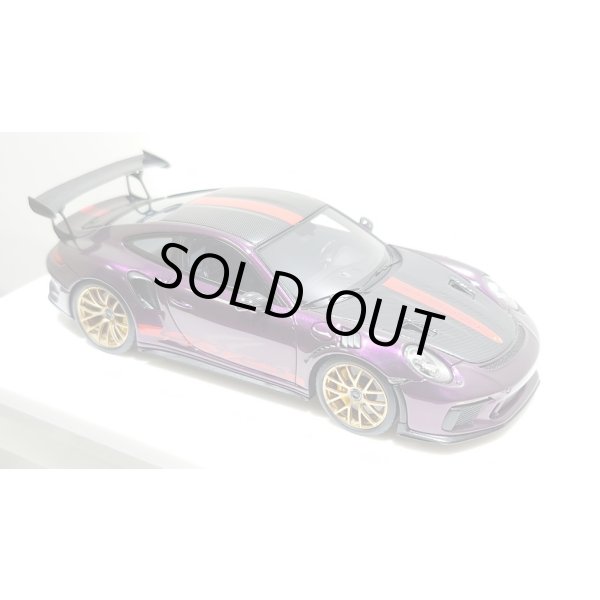 画像11: EIDOLON 1/43 Porsche 911 (991.2) GT3 RS Weissach package 2018 Alba Cielo with Body Stirpes Limited 33 pcs. (11)