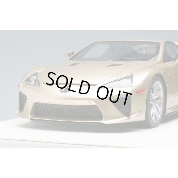 画像6: EIDOLON 1/18 Lexus LFA 2010 Rear Wing up Crystal Gold Limited 30 pcs. (6)