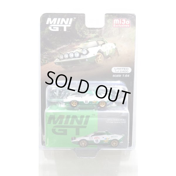 画像4: MINI GT 1/64 Lancia Stratos HF Rally Sanremo 1975 Winner #11 (LHD) [Blister Packaging] (4)