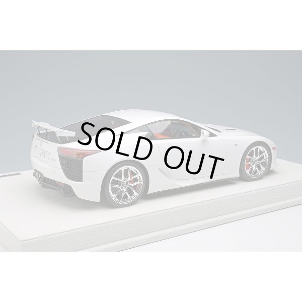 画像4: EIDOLON 1/18 Lexus LFA 2010 Rear Wing up Whitest White Limited 50 pcs. (4)