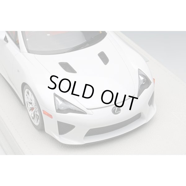 画像6: EIDOLON 1/18 Lexus LFA 2010 Rear Wing up Whitest White Limited 50 pcs. (6)