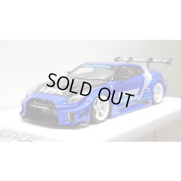 画像9: EIDOLON 1/43 LB Silhouette WORKS GT 35GT-RR (GT Wing Version) Lobellia Blue Limited 30 pcs. (9)