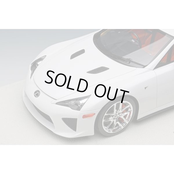 画像7: EIDOLON 1/18 Lexus LFA 2010 Rear Wing up Whitest White Limited 50 pcs. (7)