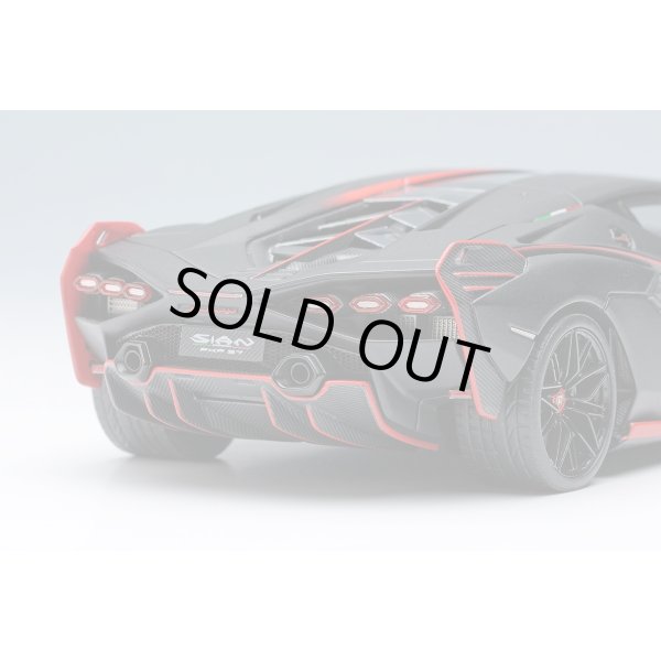 画像7: EIDOLON COLLECTION 1/43 Lamborghini Sian FKP 37 2019 with Stripe Nero Nemesis Limited 60 pcs. (7)