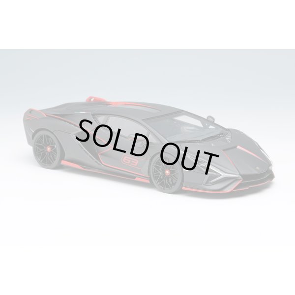 画像5: EIDOLON COLLECTION 1/43 Lamborghini Sian FKP 37 2019 with Stripe Nero Nemesis Limited 60 pcs. (5)